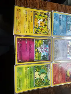 Pokemon TCG Eeveelution Black & White Promo Full Set BW87 - BW94 + Holo Sylveon - Image 2