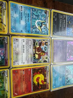 Pokemon TCG Eeveelution Black & White Promo Full Set BW87 - BW94 + Holo Sylveon - Image 3