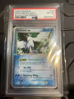 Articuno ex PSA 8 Black Star Promo 032 Pokemon Holo 2005 - Image 1