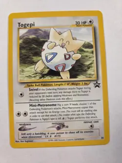 Togepi #30 Black Star Promo Pokemon Vintage WOTC TCG - Image 3