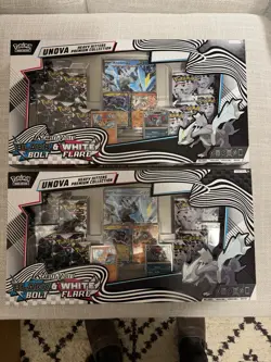 Pokemon TCG Black Bolt White Flare Unova Heavy Hitters Premium Collection Lot 2x - Image 1
