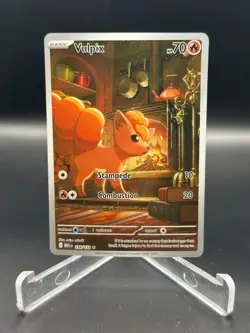 2025 Pokemon TCG Mega Evolution 138/132 Vulpix IR Illustration Rare - Image 1