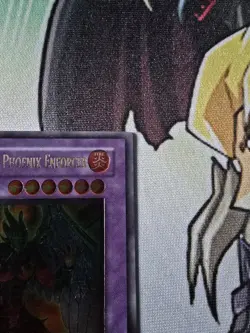 Elemental Hero Phoenix Enforcer EOJ-EN032 Ultimate Rare Unlimited Edition LP - Image 3