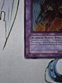 Elemental Hero Phoenix Enforcer EOJ-EN032 Ultimate Rare Unlimited Edition LP - Image 4