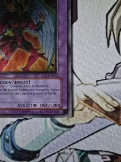 Elemental Hero Phoenix Enforcer EOJ-EN032 Ultimate Rare Unlimited Edition LP - Image 5