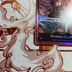 One Piece English Monkey.D.Luffy ST01-001 Leader Foil - Near Mint - Image 2