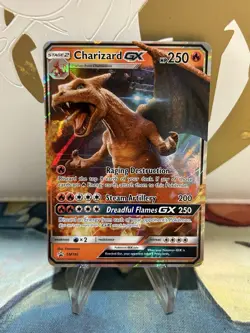 Charizard GX SM195 Pokemon Sun & Moon Promo Ultra Rare Card NM - Image 1