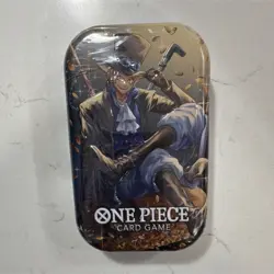 4x tins Bandai One Piece Card Game Tin Pack Set Vol.2 Promo Booster Kit - Image 1