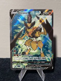 Kleavor V (Full Art) SWSH248 SWSH: Sword & Shield Promo Cards Holo - Image 1