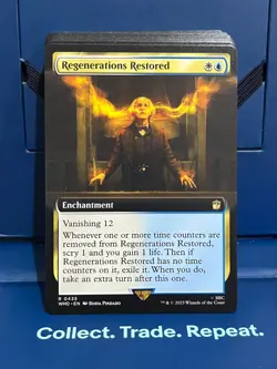 MTG Dr. Who Regenerations Restored Extended Art Rare NM/M WHO - Image 1