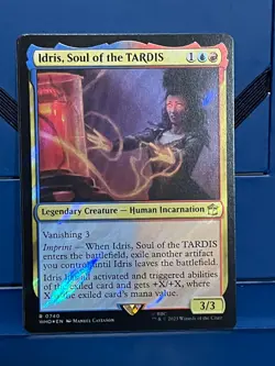 MTG Dr. Who Idris, Soul of the TARDIS Surge Foil Rare NM/M WHO - Image 1