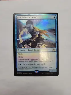MTG - Faerie Mastermind March of the Machine Foil R#58 - Image 1