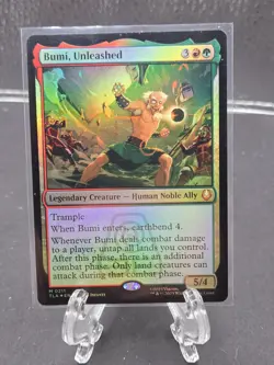 MTG - Bumi, Unleashed - FOIL Mythic #211 - Avatar: The Last Airbender NM - Image 1