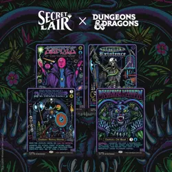 MTG Secret Lair x Dungeons & DragonsR: Black Lights & Dark Non-Foil Preorder - Image 1