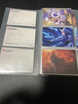 MTG Final Fantasy Art Series Complete Set Japanese NO GLOD STAMP - Image 3