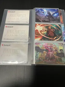 MTG Final Fantasy Art Series Complete Set Japanese NO GLOD STAMP - Image 4