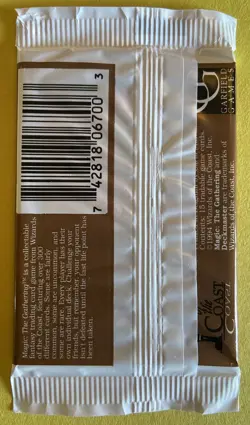 MTG Magic the Gathering Revised Edition 1994 Booster Pack Factory Sealed - Image 2