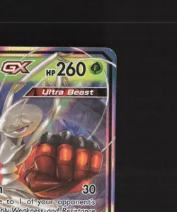 Pheromosa & Buzzwole GX 1/214 Unbroken Bonds Ultra Rare Holo Pokemon Card NM - Image 4