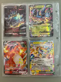 Pokemon Cards Charizard Vmax Galvantula EX Heracross Small Lot - Image 3