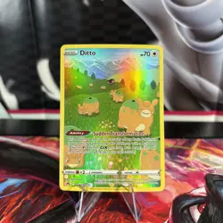 Ditto GG22/GG70 Crown Zenith: Galarian Gallery Ultra Rare Pokemon TCG - Image 1