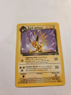 Dark Jolteon 38/82 Team Rocket - Pokemon TCG 2000 - Image 2