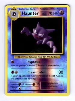Haunter XY - Evolutions #48 (2016) Uncommon Reverse Holo NM Pokemon - Image 1
