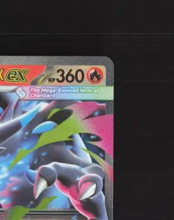 Mega Charizard X ex 013/094 Phantasmal Flames Ultra Rare Holo Pokemon Card NM - Image 4