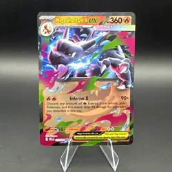 Mega Charizard X ex 013/094 Phantasmal Flames Holo Ultra Rare NM Pokemon TCG - Image 1