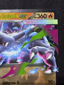 Pokemon TCG Mega Charizard x EX 013/094 Phantasmal Flames Ultra Rare - Image 2
