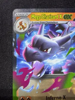 Pokemon TCG Mega Charizard x EX 013/094 Phantasmal Flames Ultra Rare - Image 3