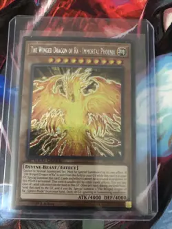 Yugioh Winged Dragon of Ra Immortal Phoenix SBC2-END02 Secret - Image 1