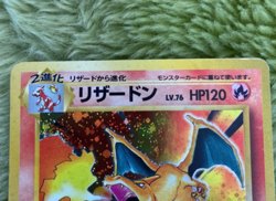1996 Charizard No Rarity Symbol No.006 Japanese Base Set Holo Pokemon Card - Image 5