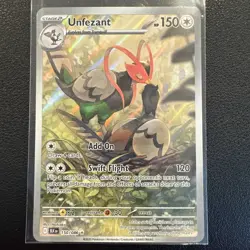 Unfezant - 150/086 Illustration Rare SV: Black Bolt Pokemon TCG NM - Image 1