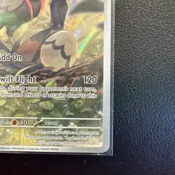 Unfezant - 150/086 Illustration Rare SV: Black Bolt Pokemon TCG NM - Image 5