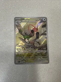 Pokemon Unfezant 150/086 Sv Black Bolt Illustration Rare TCG 🔥 - Image 1