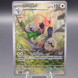 Unfezant - 150/086 Illustration Rare SV: Black Bolt Pokemon TCG NM - Image 1
