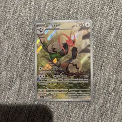 Unfezant 150/086 Pokemon TCG Sv: Black Bolt Holo Illustration Rare (Near Mint)NM - Image 1