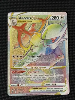 Arceus VSTAR 176/172 - SWSH: Brilliant Stars Secret Rare - Pokemon TCG (NM) - Image 1