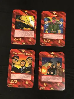 Illuminati New World Order INWO Lot Of 47 Group Cards Including 8 Rare Cards - Image 1