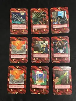 Illuminati New World Order INWO Lot Of 47 Group Cards Including 8 Rare Cards - Image 3