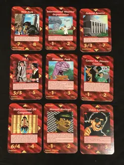 Illuminati New World Order INWO Lot Of 47 Group Cards Including 8 Rare Cards - Image 4