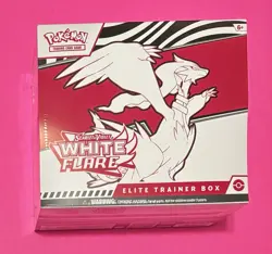 Pokemon TCG S&V White Flare ETB, Booster Bundle, 46 cards, & 15 Hershey’s Kisses - Image 2