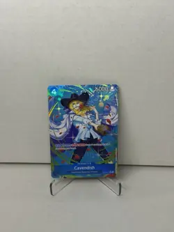 Cavendish OP10-045 R (Alt Art) Royal Blood One Piece TCG Card - Image 1