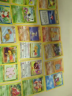 1999 Pokemon Cards Complete Jungle Unlimited Common & Uncommon 32 Card Set LP-NM - Image 3