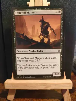 Tattered Mummy - Game Night - Common - NM (see pics) MTG - Image 1