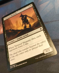 Tattered Mummy - Game Night - Common - NM (see pics) MTG - Image 3