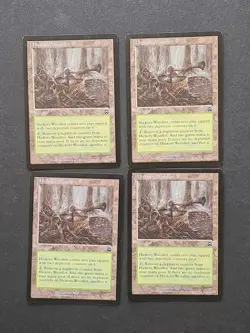 4x HICKORY WOODLOT 🔮 MERCADIAN MASQUES 🔮 MTG MAGIC THE GATHERING - Image 1