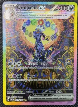 Pokemon Umbreon ex 161/131 Special Illustration Rare Prismatic Evolutions EN - Image 1