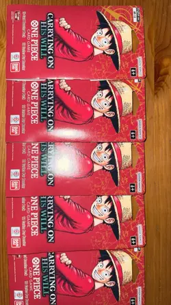 One Piece OP-13 SEALED Booster Packs English x5 - Image 1