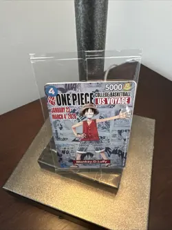 One Piece Monkey D. Luffy (College Basketball US Voyage) - SEALED -Free Shipping - Image 2